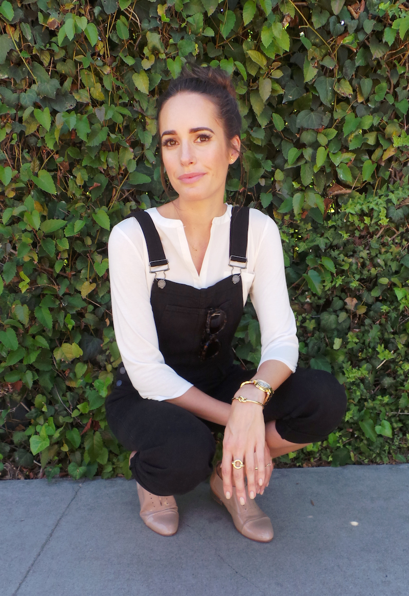 how to wear overalls - styling tips by Louise Roe