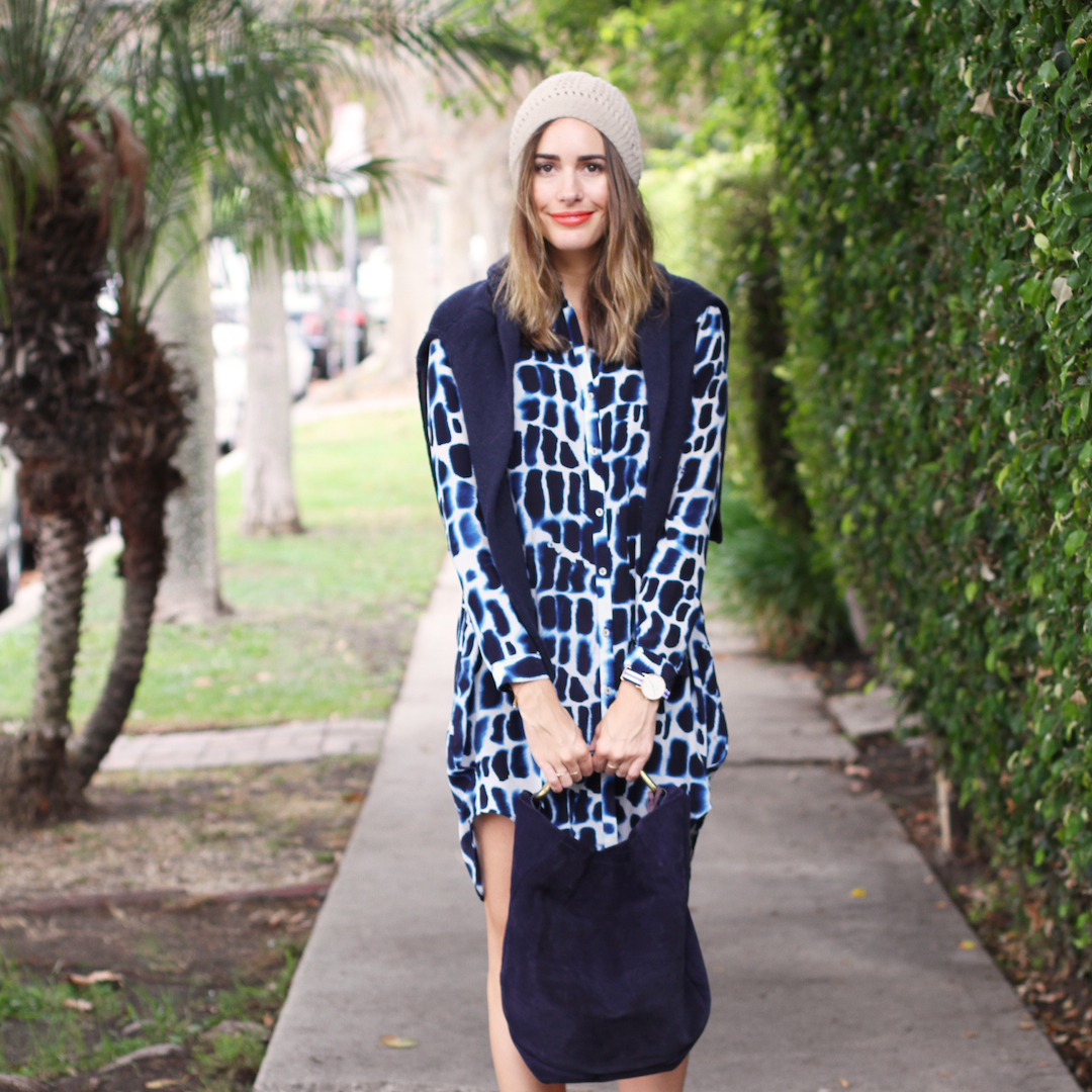 he Shirtdress: My Quickest, Easiest Look for Fall - Front Roe, by Louise Roe
