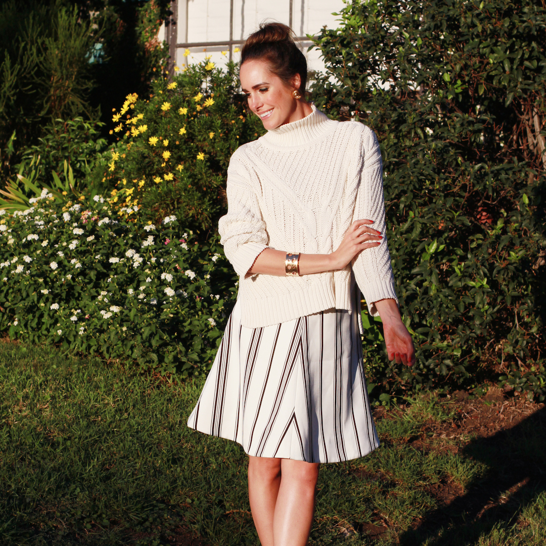 Dare To Wear Skirts In Winter - Front Roe, by Louise Roe