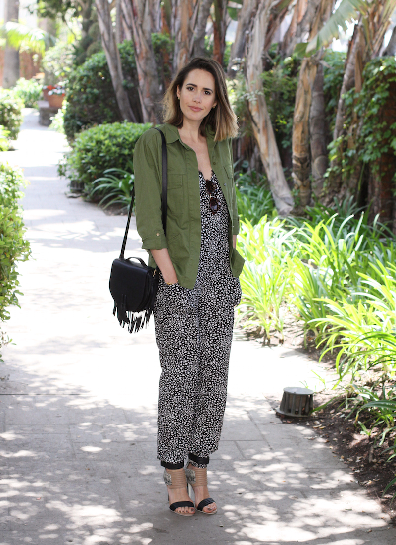 How To Style A Printed Jumpsuit - Louise Roe street style - Front Roe fashion blog 1