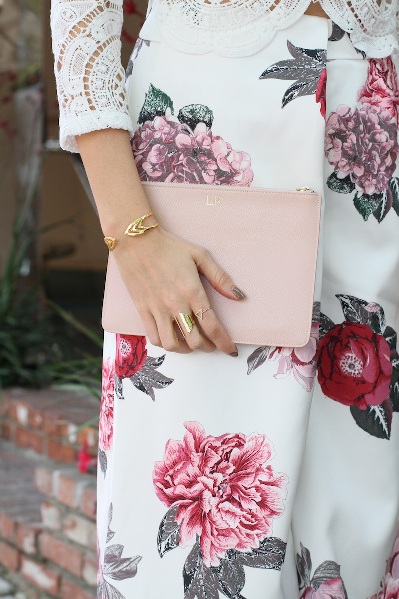 Louise Roe - floral culottes lace shirt - front roe fashion blog 5