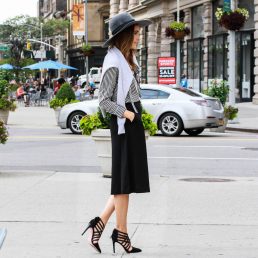 City Street Style: Stripes & Skirts