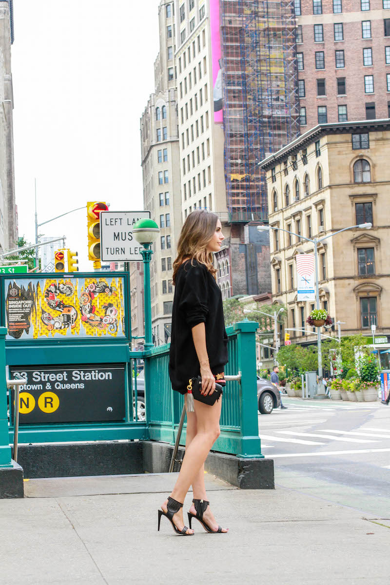 Louise Roe - How To Style A Mini Skirt - New York Street Style - Front Roe fashion blog 4