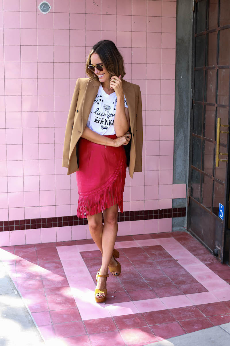Louise Roe - Los Angeles Street Style - Statement Pieces for Fall 2015 - Simon Malls - Vogue - Front Roe fashion blog 1