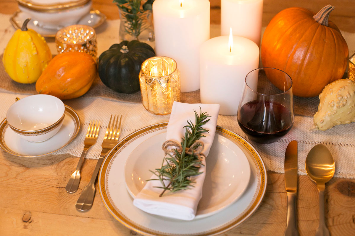 Louise Roe - Chic and Easy Thanksgiving Setting - Lifestyle Tips - Front Roe fashion blog 4