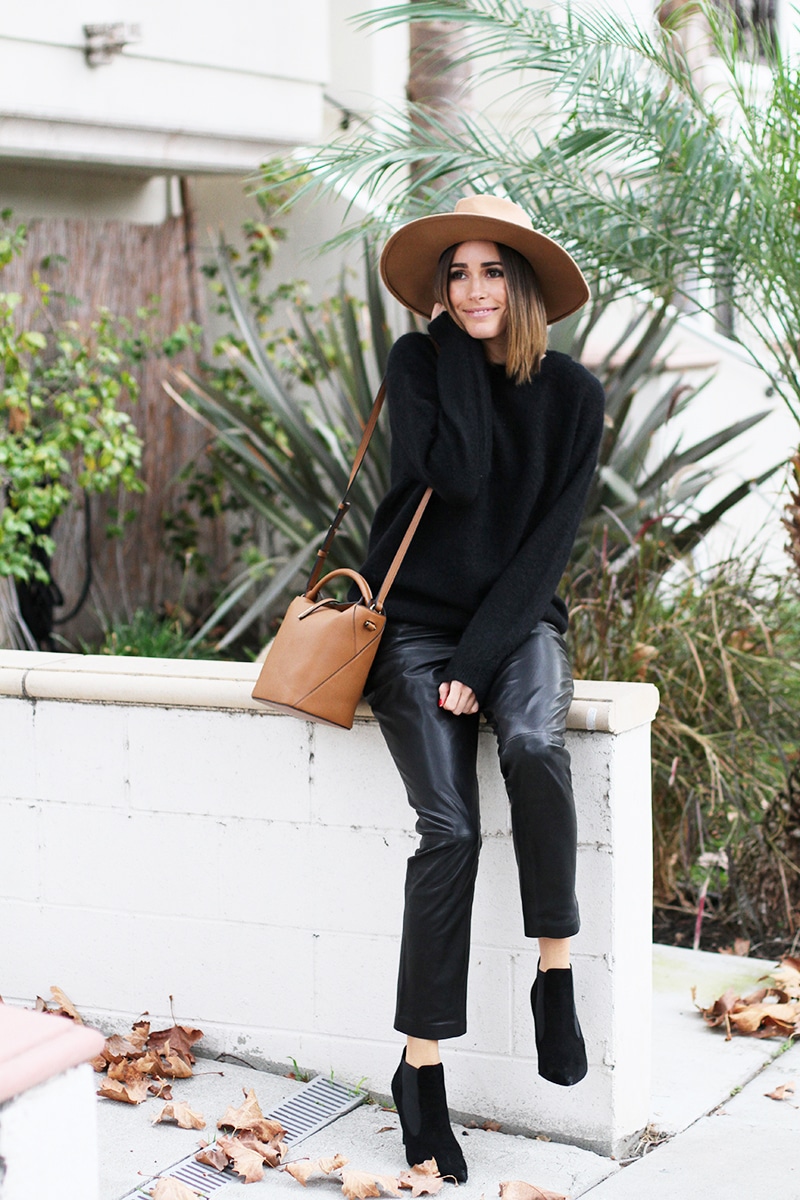 Louise Roe - Styling Black & Brown - Fall Fashion Tips - Front Roe fashion blog 1