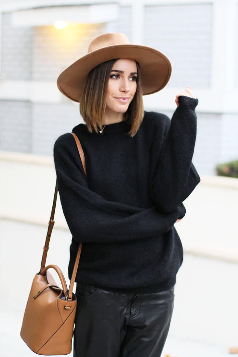 Louise Roe - Styling Black & Brown - Fall Fashion Tips - Front Roe fashion blog 2