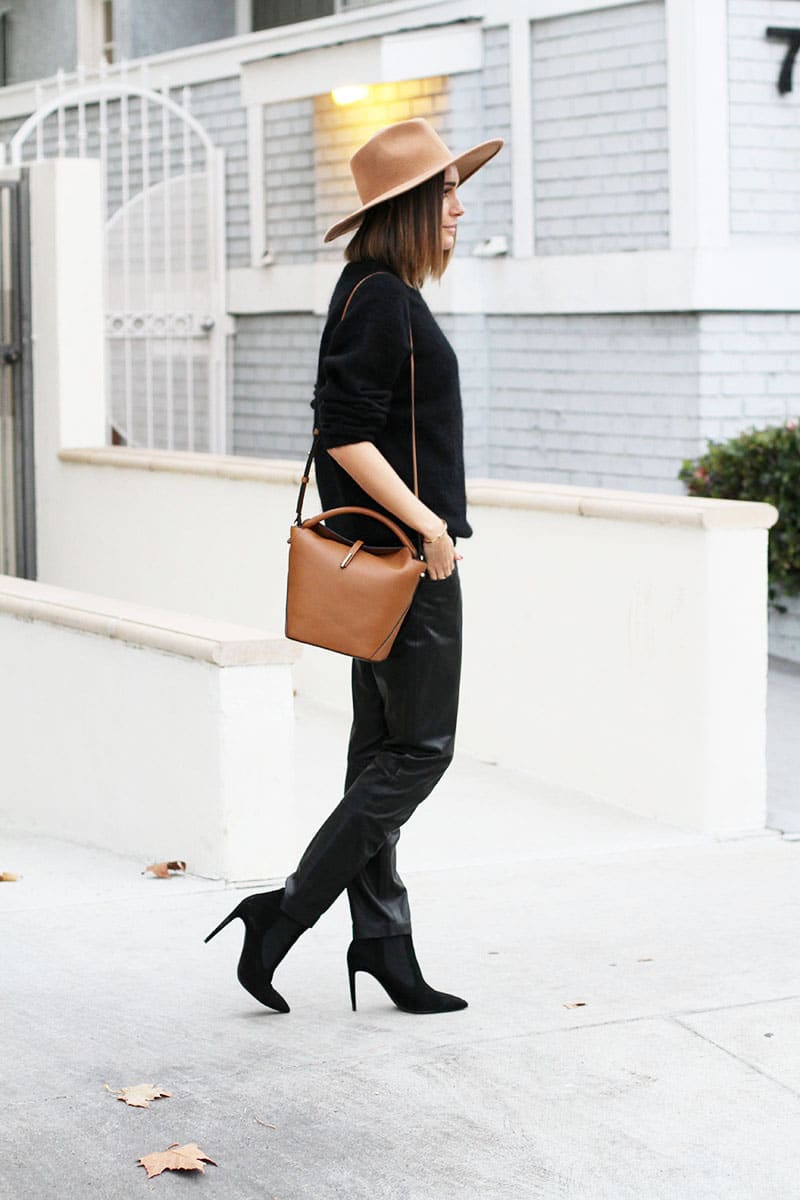 Louise Roe - Styling Black & Brown - Fall Fashion Tips - Front Roe fashion blog 3