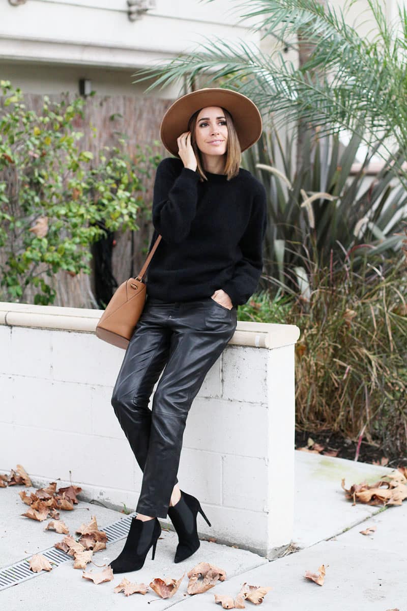Louise Roe - Styling Black & Brown - Fall Fashion Tips - Front Roe fashion blog 4-1