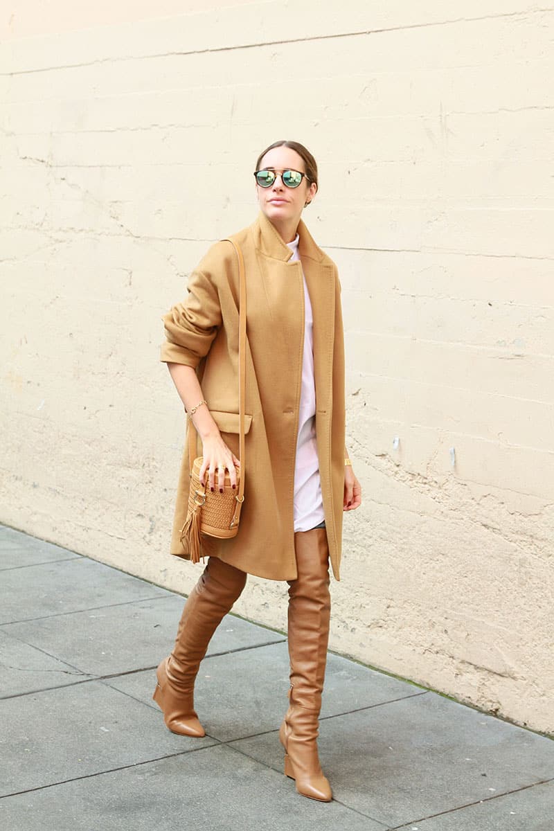 Louise Roe | All Camel Everything | How To Style Monochrome Outfits | LA Streetsyle | Front Roe fashion blog 3