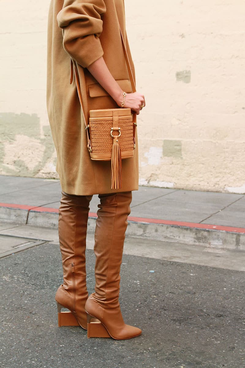 Louise Roe | All Camel Everything | How To Style Monochrome Outfits | LA Streetsyle | Front Roe fashion blog 6