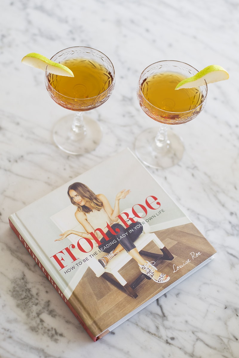 Louise Roe | Pear Prosecco Cocktail | Entertaining Tips | Front Roe fashion blog 6