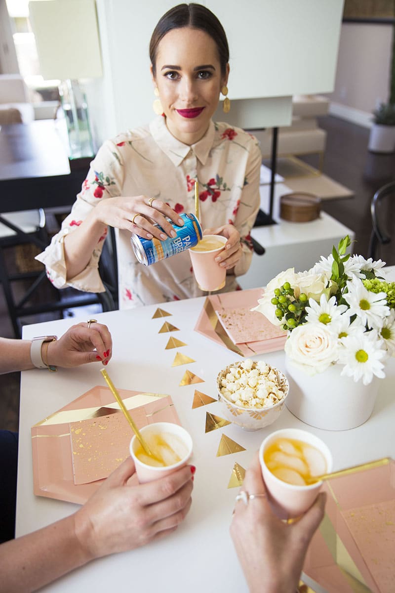 Louise Roe | Blush & Gold Girls Lunch | Entertaining & Lifestyle Tips | Front Roe blog 1