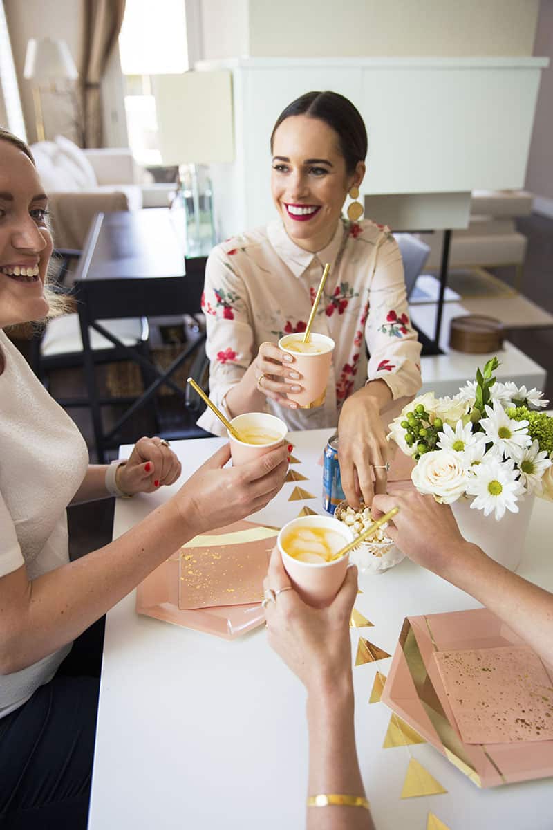 Louise Roe | Blush & Gold Girls Lunch | Entertaining & Lifestyle Tips | Front Roe blog 3