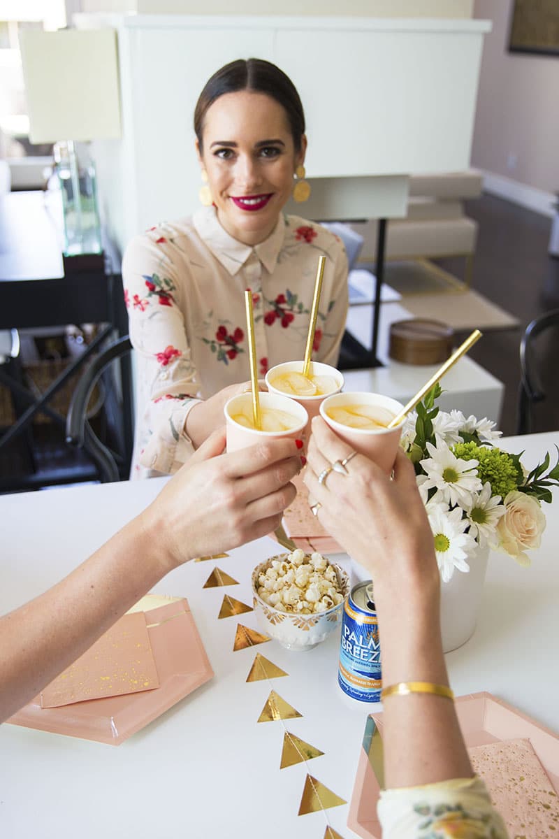 Louise Roe | Blush & Gold Girls Lunch | Entertaining & Lifestyle Tips | Front Roe blog 4