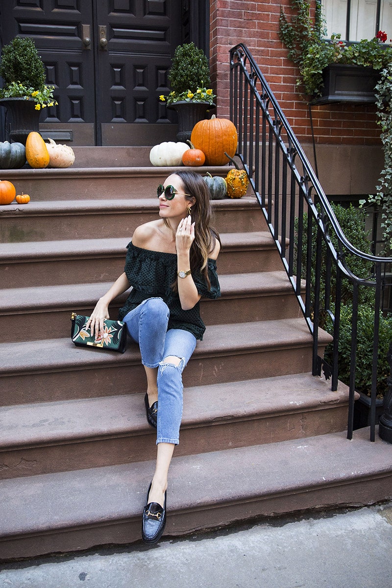 Louise Roe | Touches Of Emerald Green Outfit | Front Roe blog 4