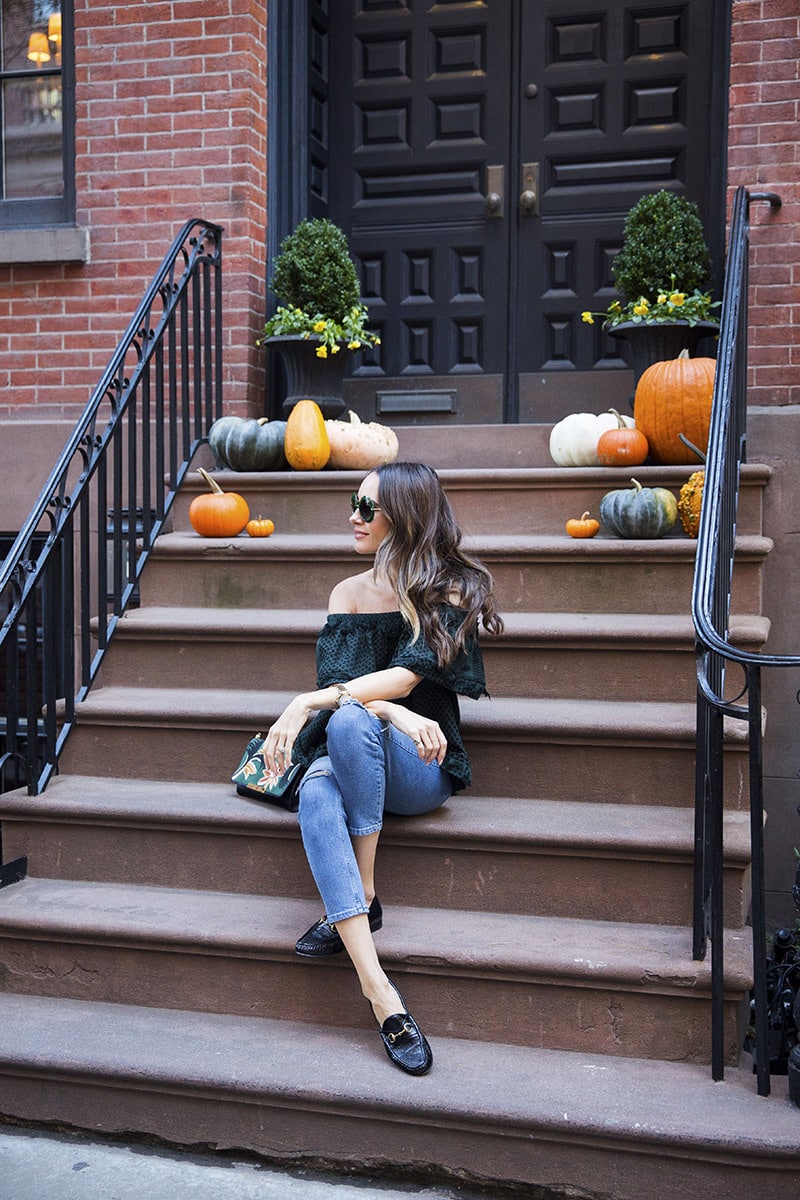 Louise Roe | Touches Of Emerald Green Outfit | Front Roe blog 6