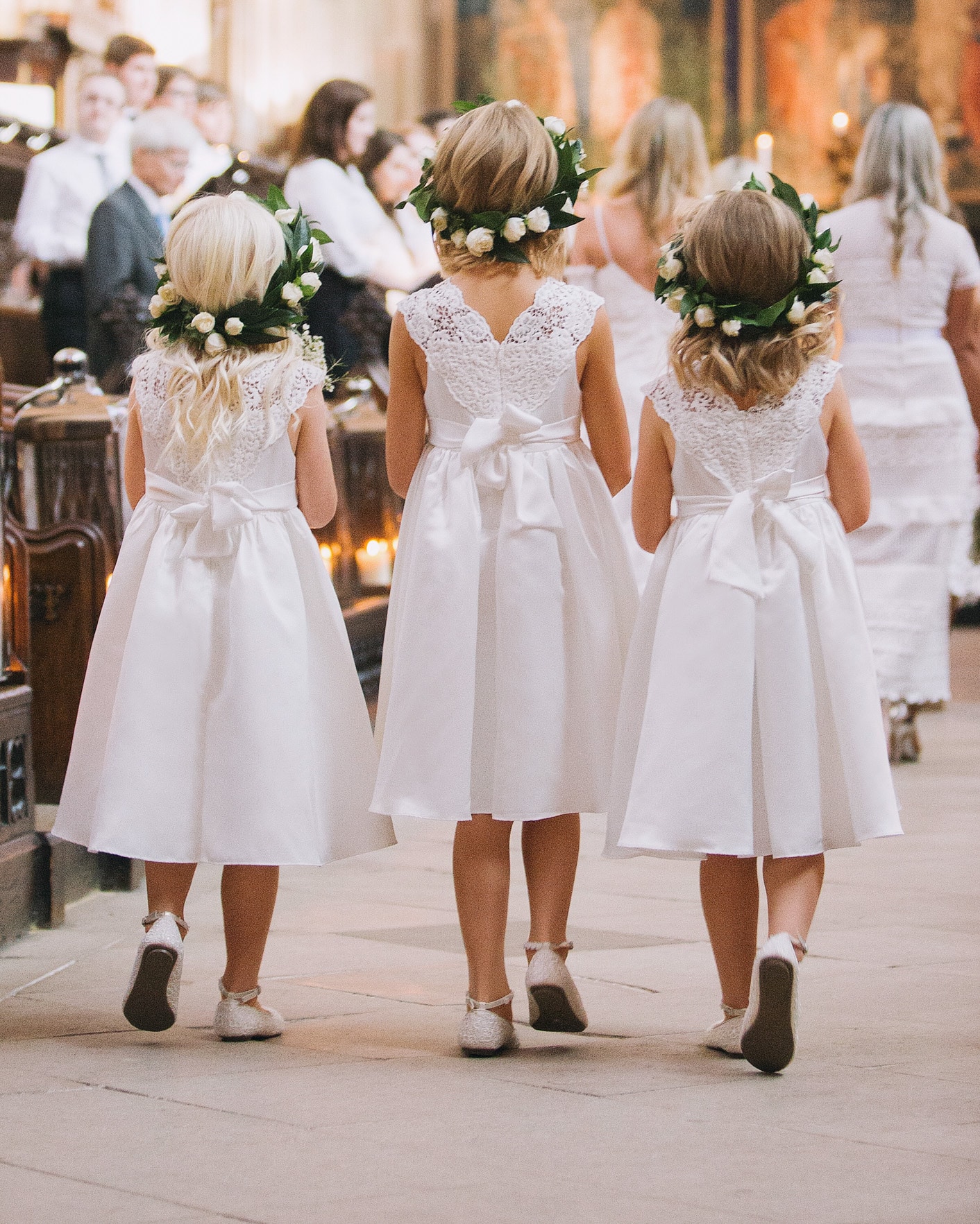 Louise Roe wedding flower girls