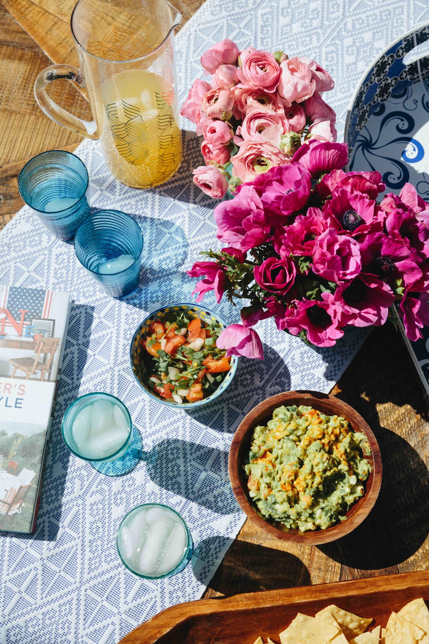Louise Roe Cinco De Mayo Tablescape and Recipes for Entertaining