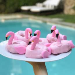 Flamingo Pool Float Donut Recipe