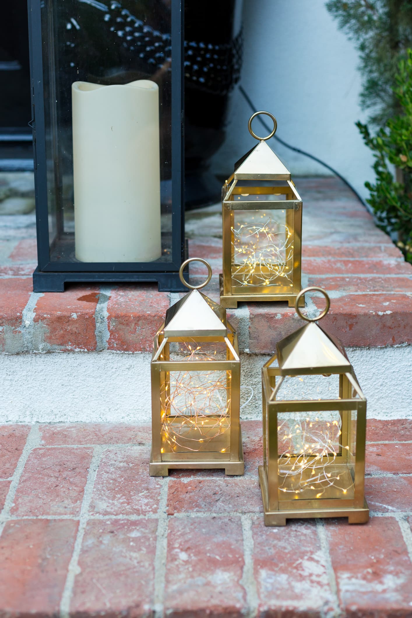 Louise Roe Fairy Light Lanterns Holiday Party Decorations
