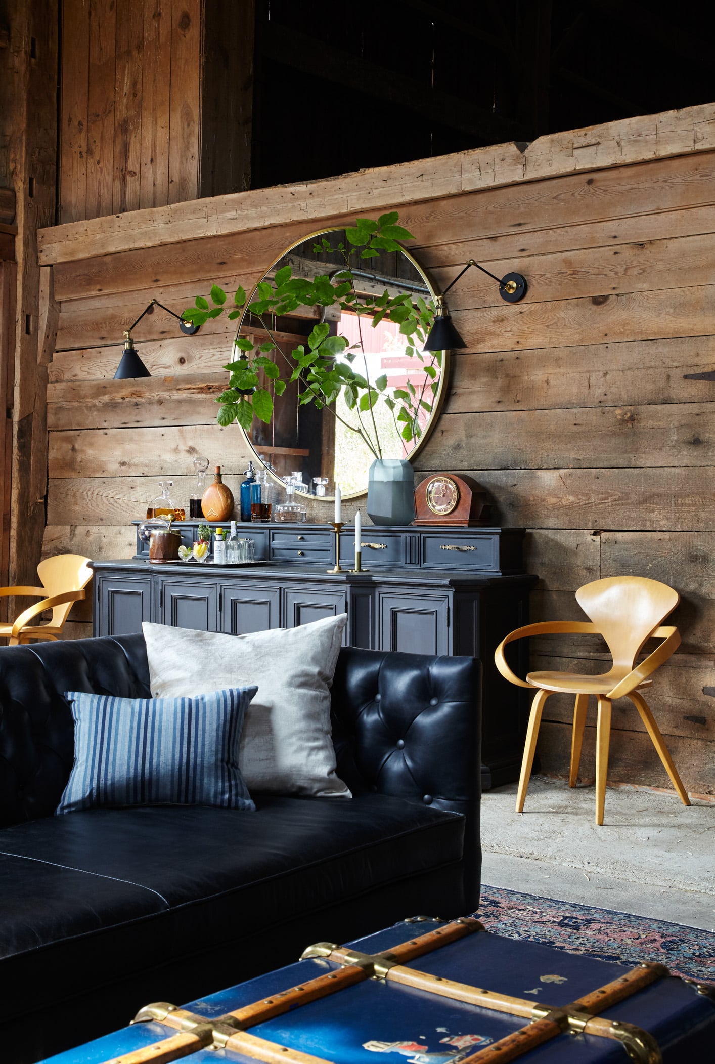 Louise Roe's barn makeover and interior design tips with Emily Henderson