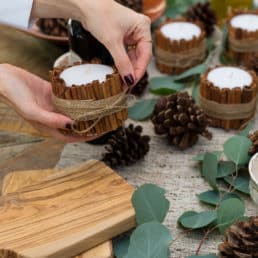 The Easiest Holiday DIY: Cinnamon Stick Candles