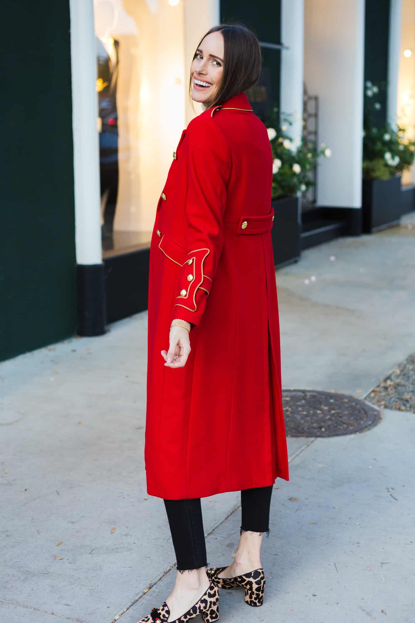 My Favorite Festive Piece For Winter: Statement Military Coat - Front ...