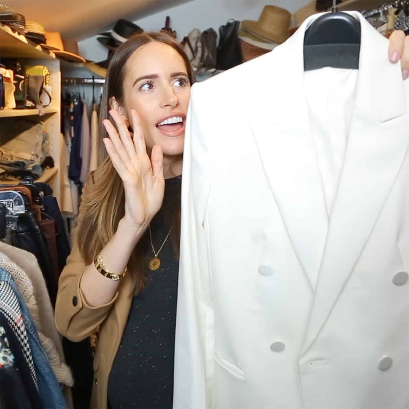Louise Roe Closet Tour With Wardrobe Organization Tips
