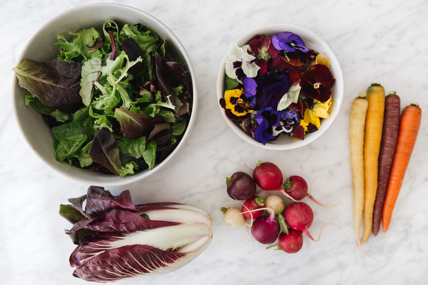 Louise Roe Making Healthy Edible Flowers Salad Recipe
