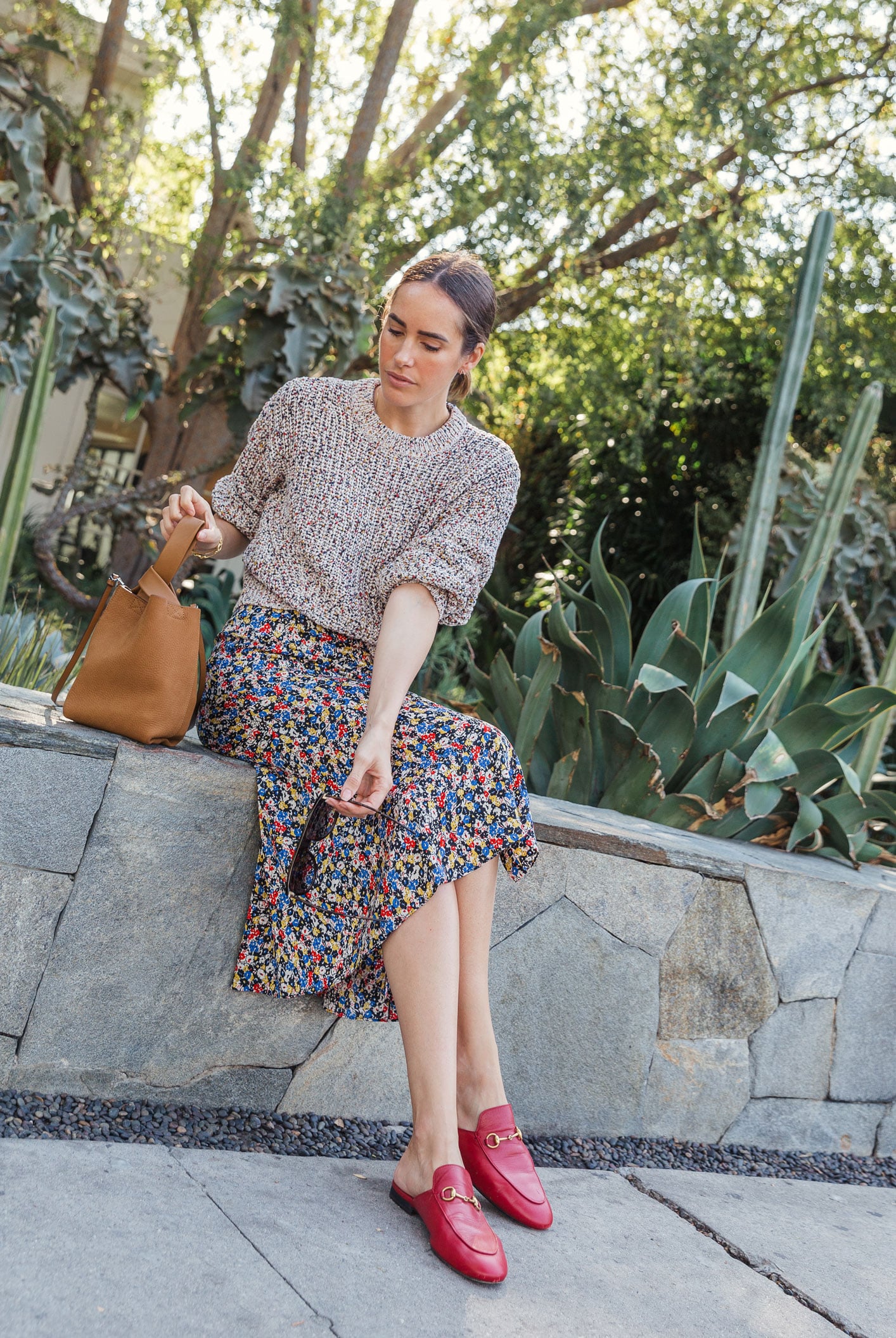 How To Wear Fall Florals This Year