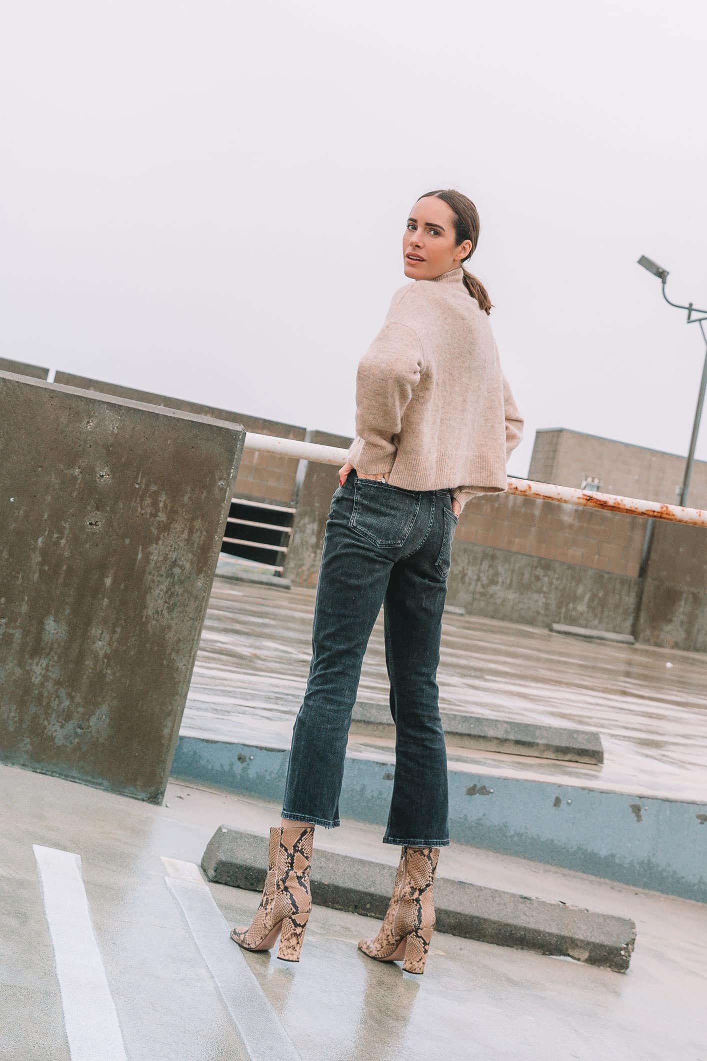 Louise Roe fashion tips on how to style jeans for work