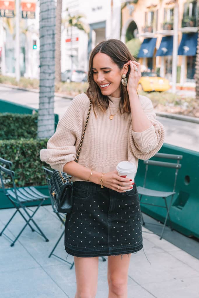 Chic Sweaters To Keep You Cozy Through Spring - Front Roe by Louise Roe