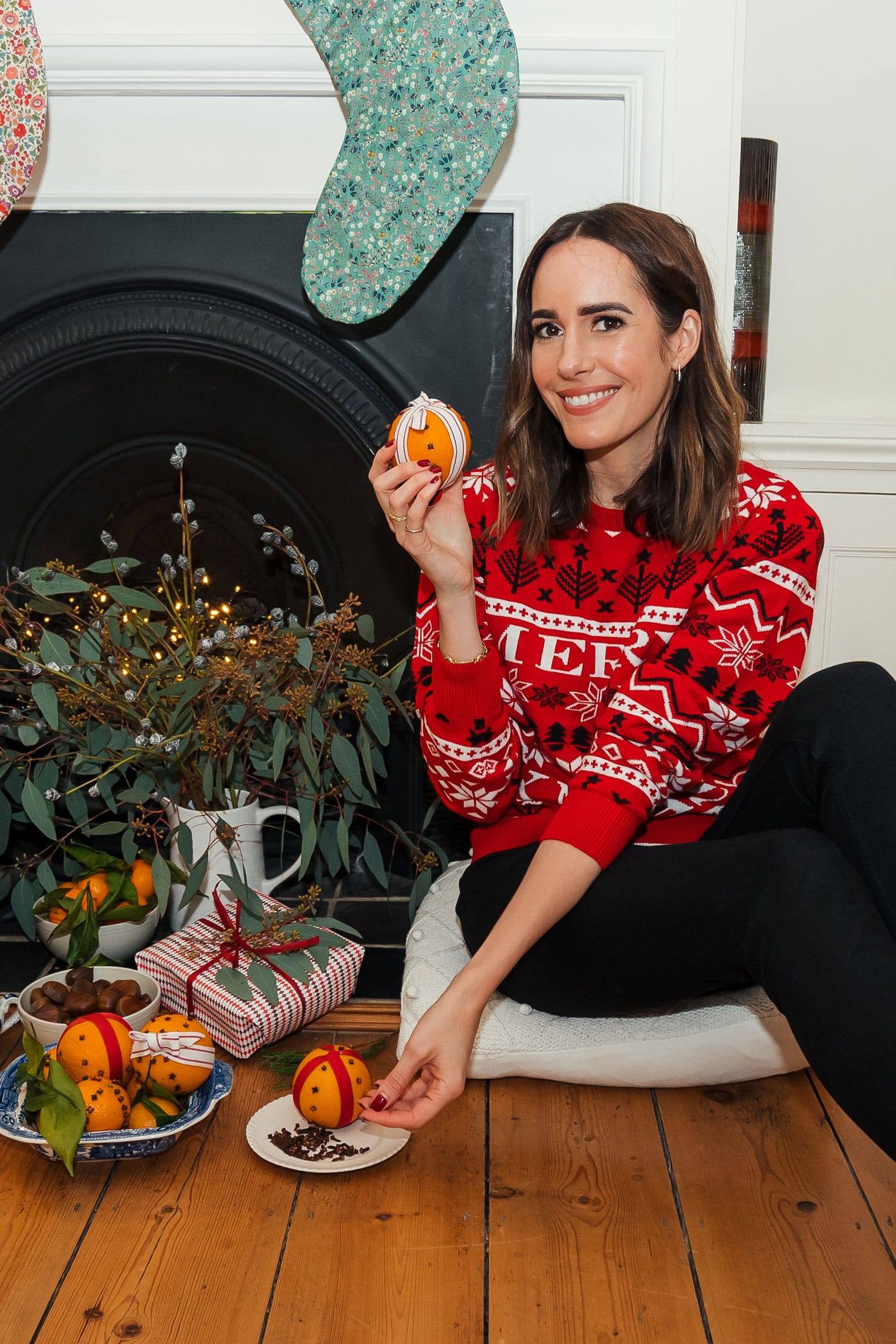 Louise Roe of Front Roe explains how to make DIY Christmas Oranges
