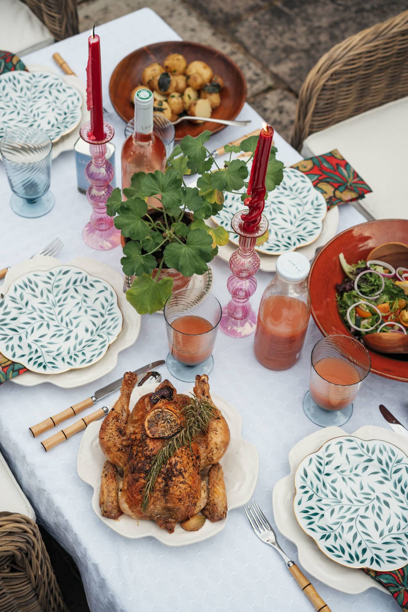 Simple Summer Kitchen Supper - Front Roe by Louise Roe