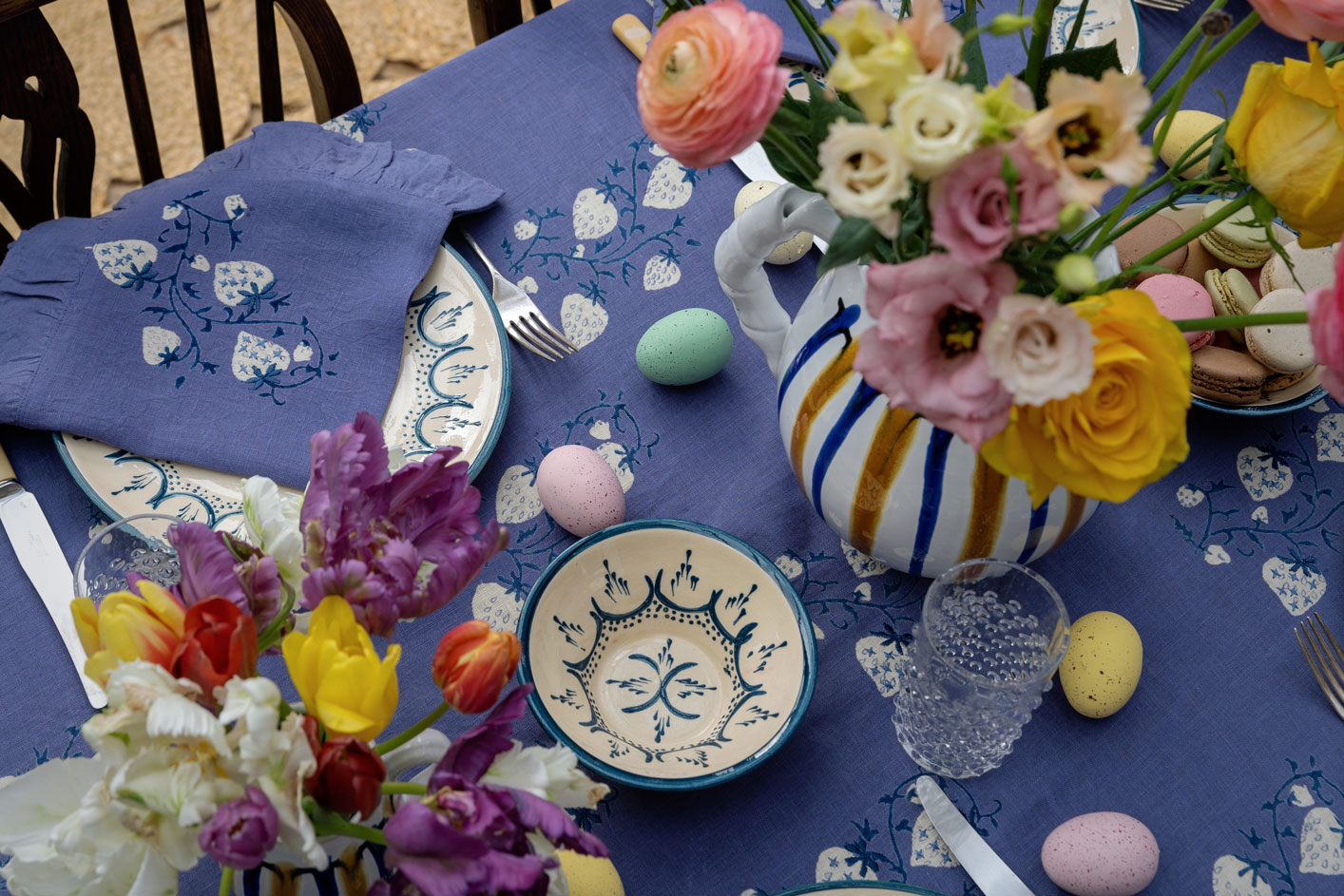 My Easter tablescape